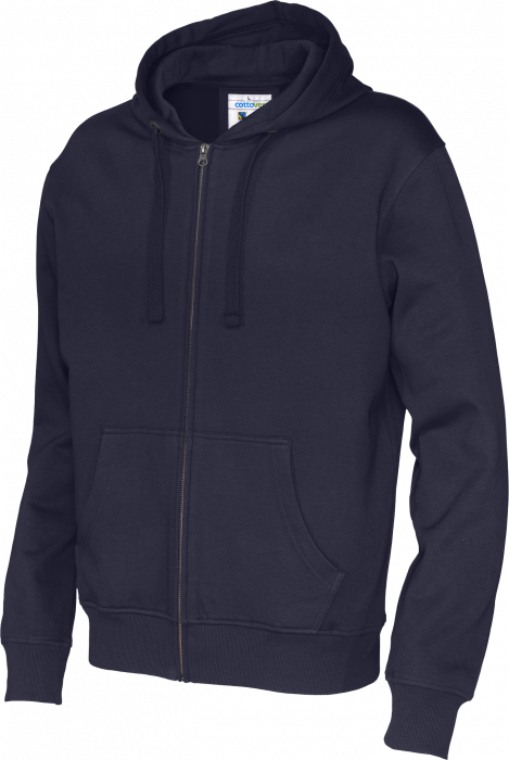 Cottover - Eco Cotton Zip Hoodie - Granat