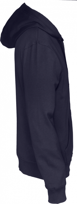 Cottover - Eco Cotton Zip Hoodie - Granat