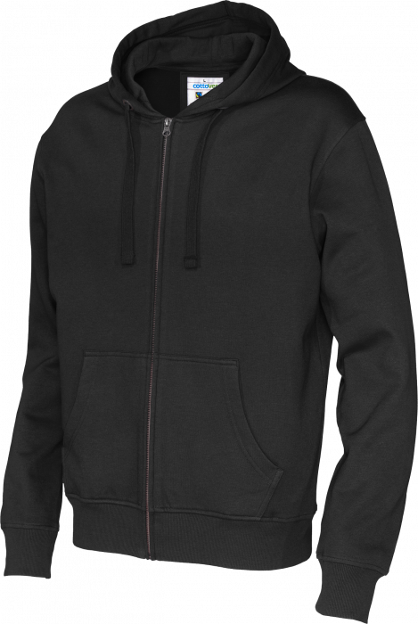 Cottover - Eco Cotton Zip Hoodie - Black
