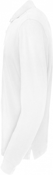 Cottover - Eco Cotton Ls Pique Polo Man - White