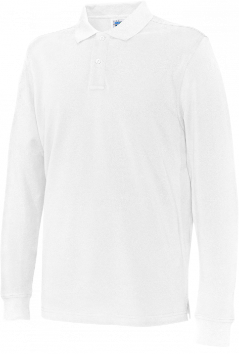 Cottover - Eco Cotton Ls Pique Polo Man - White