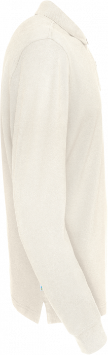 Cottover - Eco Cotton Ls Pique Polo Man - Off-White