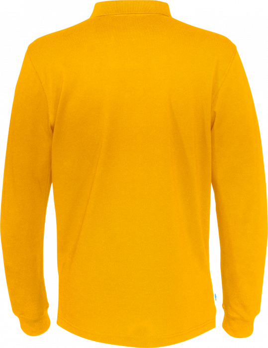 Cottover - Eco Cotton Ls Pique Polo Man - Yellow