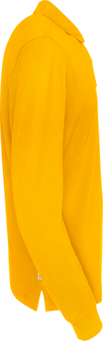 Cottover - Eco Cotton Ls Pique Polo Man - Yellow
