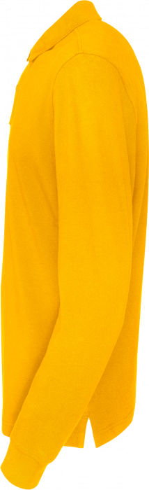 Cottover - Eco Cotton Ls Pique Polo Man - Yellow