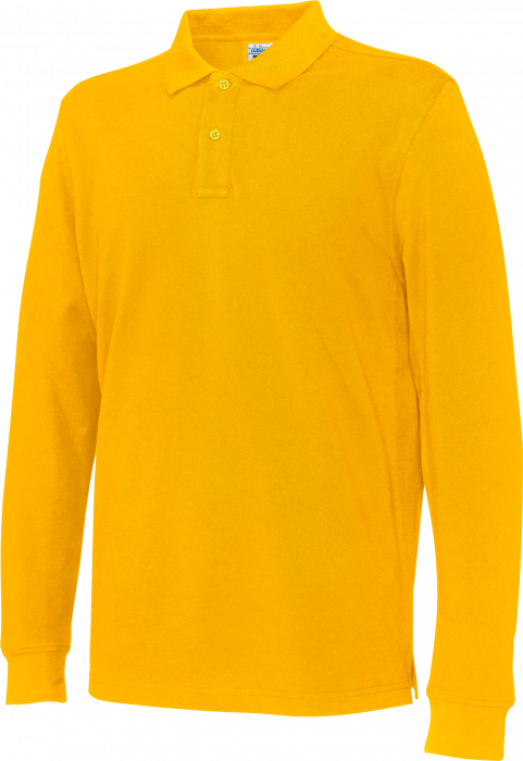 Cottover - Eco Cotton Ls Pique Polo Man - Yellow