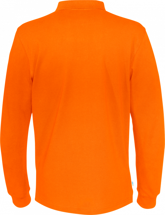 Cottover - Eco Cotton Ls Pique Polo Man - Orange