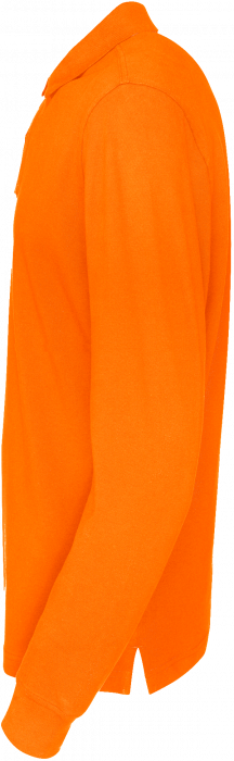 Cottover - Eco Cotton Ls Pique Polo Man - Orange