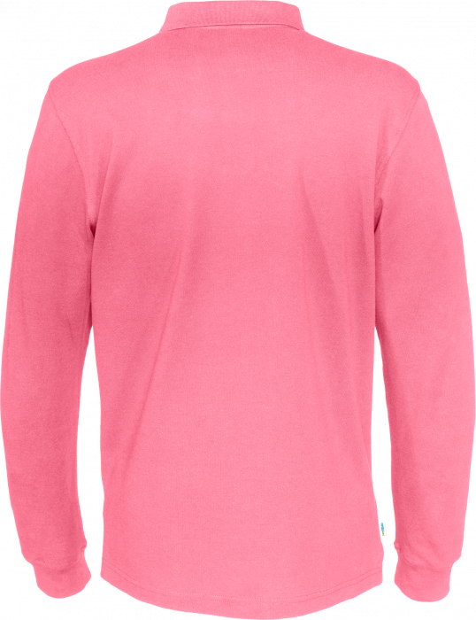 Cottover - Eco Cotton Ls Pique Polo Man - Pink