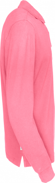 Cottover - Eco Cotton Ls Pique Polo Man - Pink