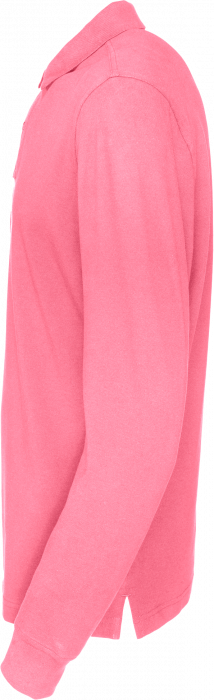 Cottover - Eco Cotton Ls Pique Polo Man - Pink