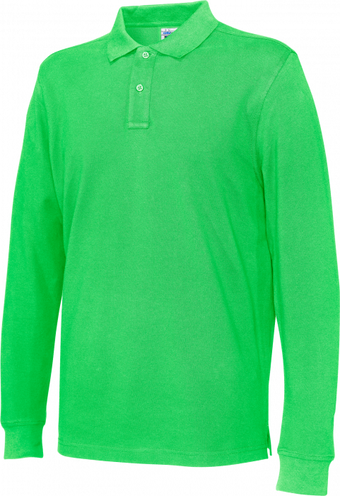 Cottover - Eco Cotton Ls Pique Polo Man - Green