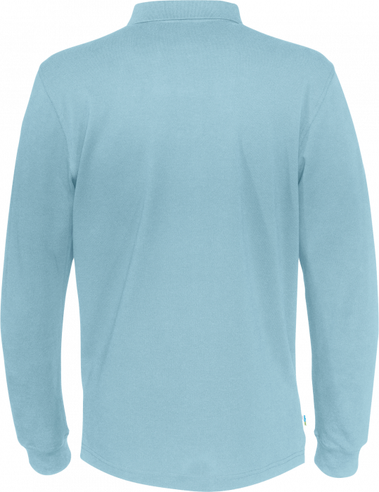 Cottover - Eco Cotton Ls Pique Polo Man - Sky Blue
