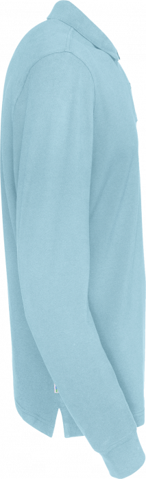 Cottover - Eco Cotton Ls Pique Polo Man - Sky Blue