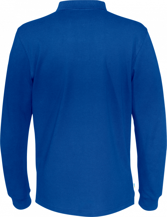 Cottover - Eco Cotton Ls Pique Polo Man - Royal Blue