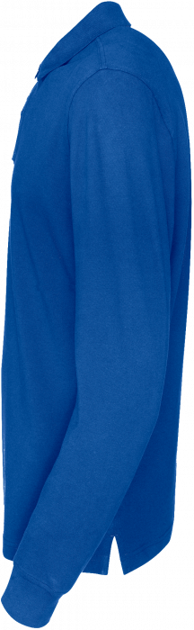 Cottover - Eco Cotton Ls Pique Polo Man - Royal Blue