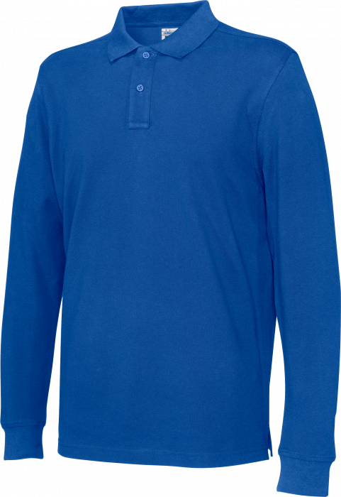 Cottover - Eco Cotton Ls Pique Polo Man - Royal Blue