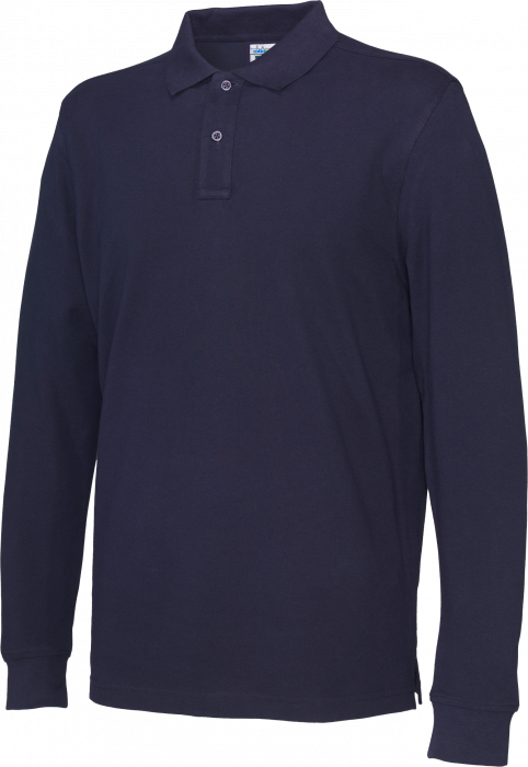 Cottover - Eco Cotton Ls Pique Polo Man - Marine