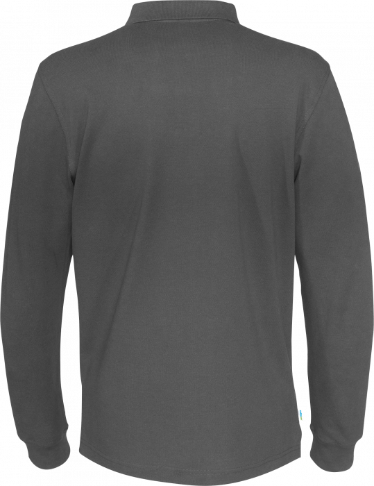 Cottover - Eco Cotton Ls Pique Polo Man - Charcoal