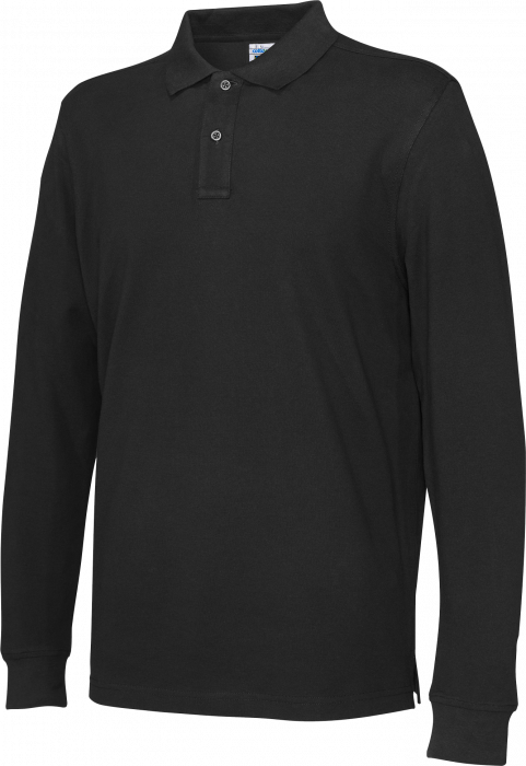Cottover - Eco Cotton Ls Pique Polo Man - Black