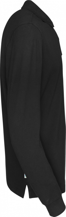 Cottover - Eco Cotton Ls Pique Polo Man - Black