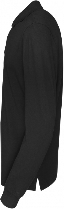 Cottover - Eco Cotton Ls Pique Polo Man - Black