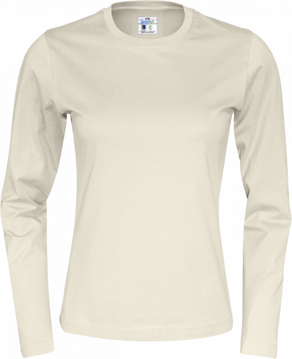Cottover - Eco Cotton T-Shirt Longsleeve Lady - Off-White