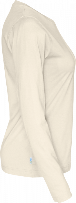 Cottover - Eco Cotton T-Shirt Longsleeve Lady - Off-White