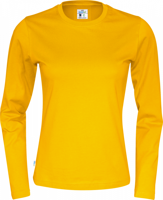 Cottover - Eco Cotton T-Shirt Longsleeve Lady - Yellow