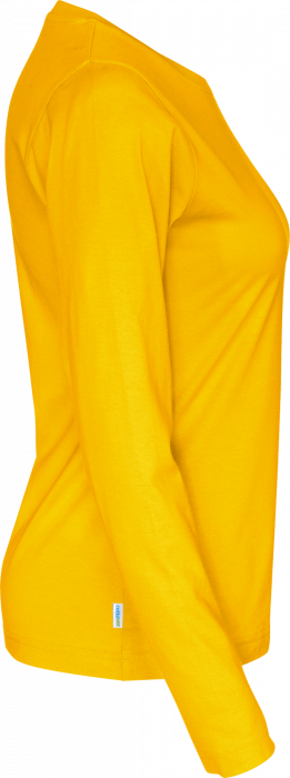 Cottover - Eco Cotton T-Shirt Longsleeve Lady - Yellow