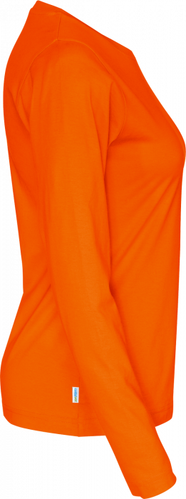 Cottover - Eco Cotton T-Shirt Longsleeve Lady - Orange