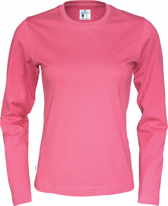 Cottover - Eco Cotton T-Shirt Longsleeve Lady - Pink