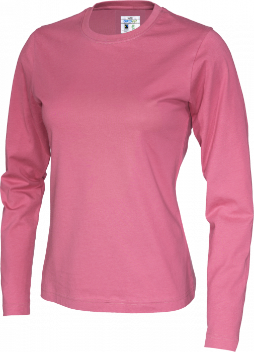 Cottover - Eco Cotton T-Shirt Longsleeve Lady - Pink