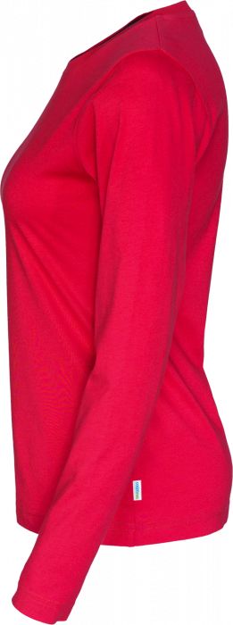 Cottover - Eco Cotton T-Shirt Longsleeve Lady - Red