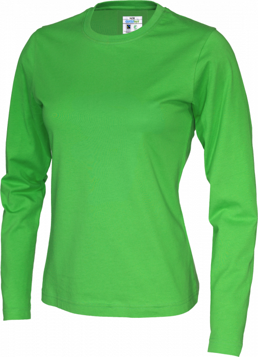 Cottover - Eco Cotton T-Shirt Longsleeve Lady - Green