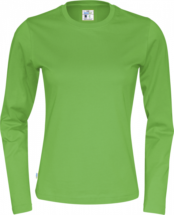 Cottover - Eco Cotton T-Shirt Longsleeve Lady - Green