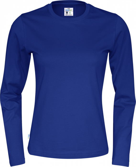 Cottover - Eco Cotton T-Shirt Longsleeve Lady - Royal Blue
