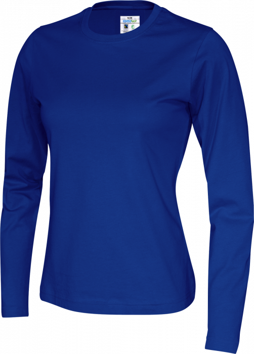 Cottover - Eco Cotton T-Shirt Longsleeve Lady - Royal Blue