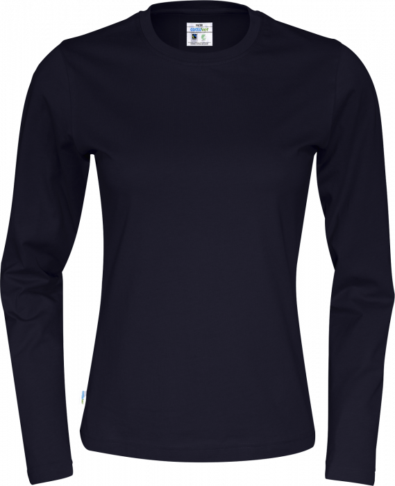 Cottover - Eco Cotton T-Shirt Longsleeve Lady - Navy