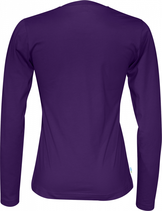 Cottover - &Oslash;kologisk Bomulds T-Shirt Lang&aelig;rmet Dame - Lilla