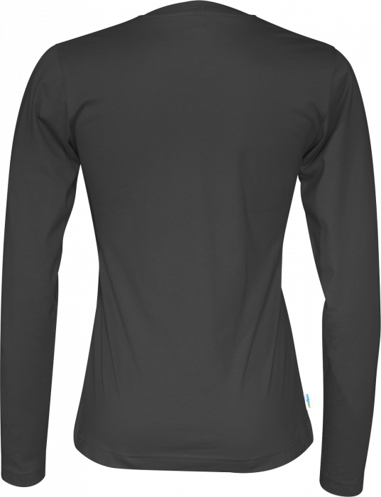 Cottover - Eco Cotton T-Shirt Longsleeve Lady - Charcoal