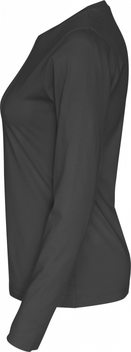 Cottover - Eco Cotton T-Shirt Longsleeve Lady - Charcoal