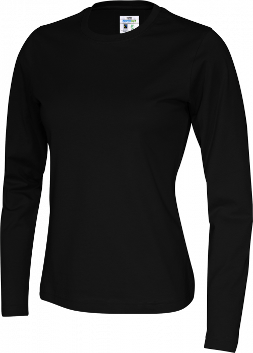 Cottover - Eco Cotton T-Shirt Longsleeve Lady - Black