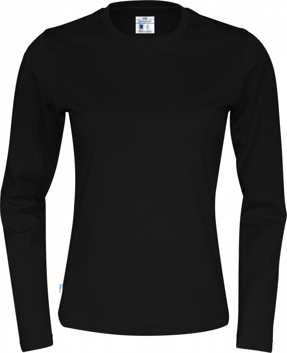 Cottover - Eco Cotton T-Shirt Longsleeve Lady - Black