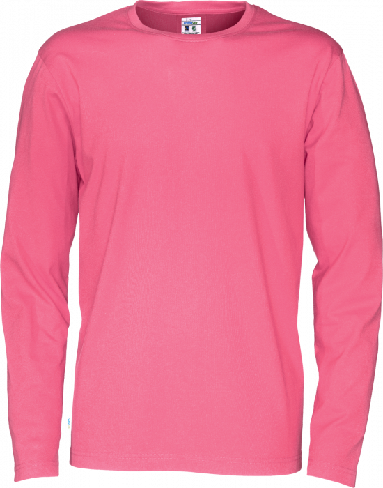 Cottover - Eco Cotton T-Shirt Longsleeve Man - Pink