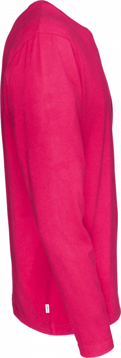 Cottover - Eco Cotton T-Shirt Longsleeve Man - Dark Cerise
