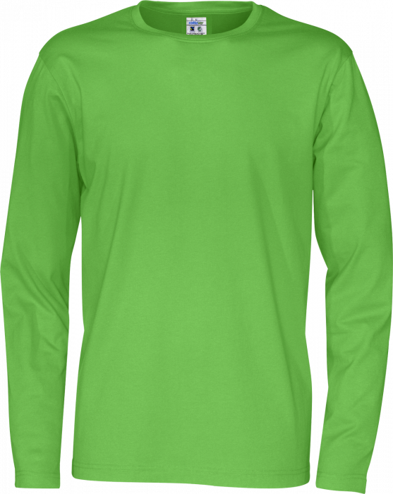 Cottover - Eco Cotton T-Shirt Longsleeve Man - Green