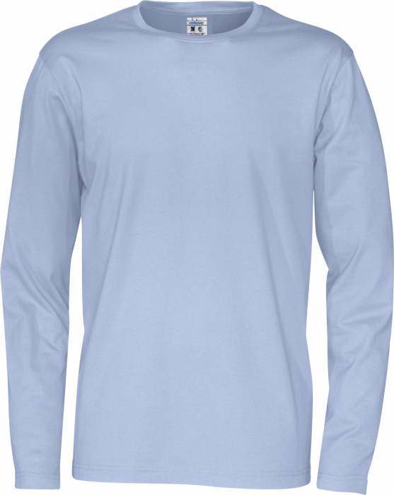 Cottover - Eco Cotton T-Shirt Longsleeve Man - Sky Blue