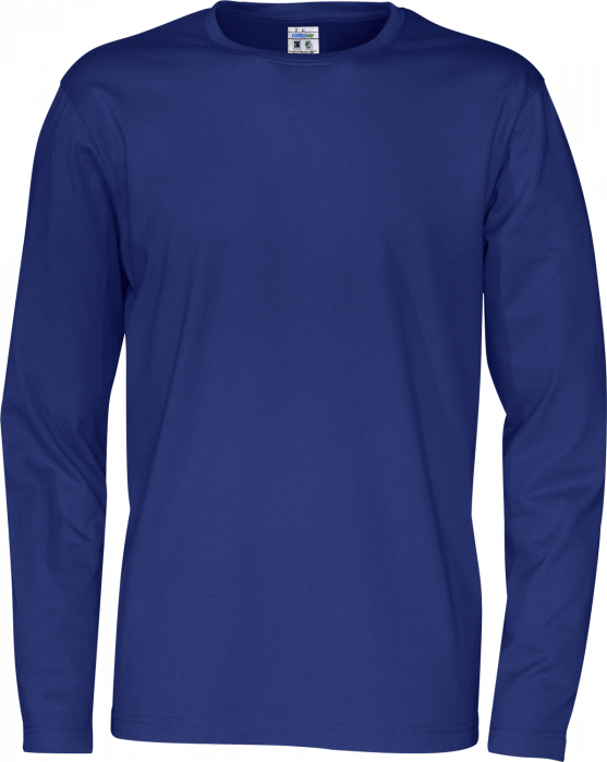 Cottover - Eco Cotton T-Shirt Longsleeve Man - Royal Blue