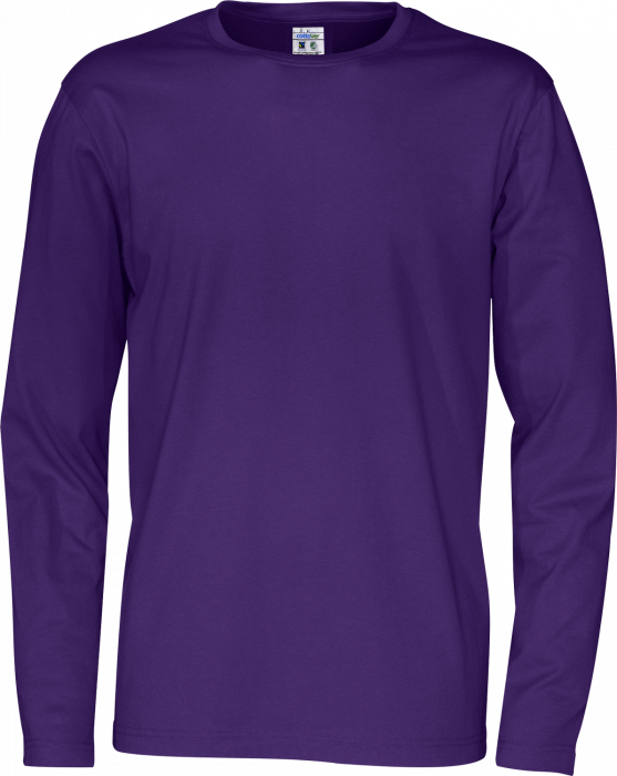 Cottover - Eco Cotton T-Shirt Longsleeve Man - Purple